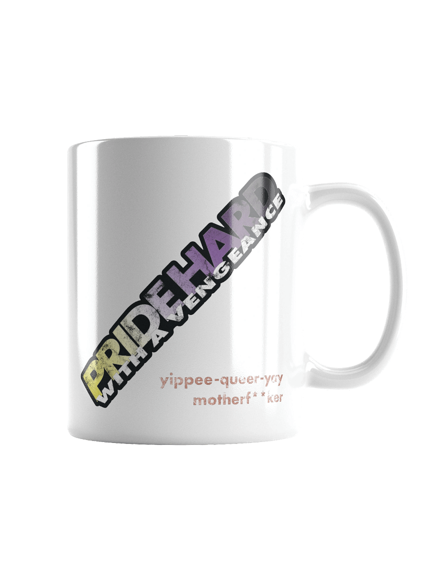 Non-binary "Pride Hard" Mug product image (2)