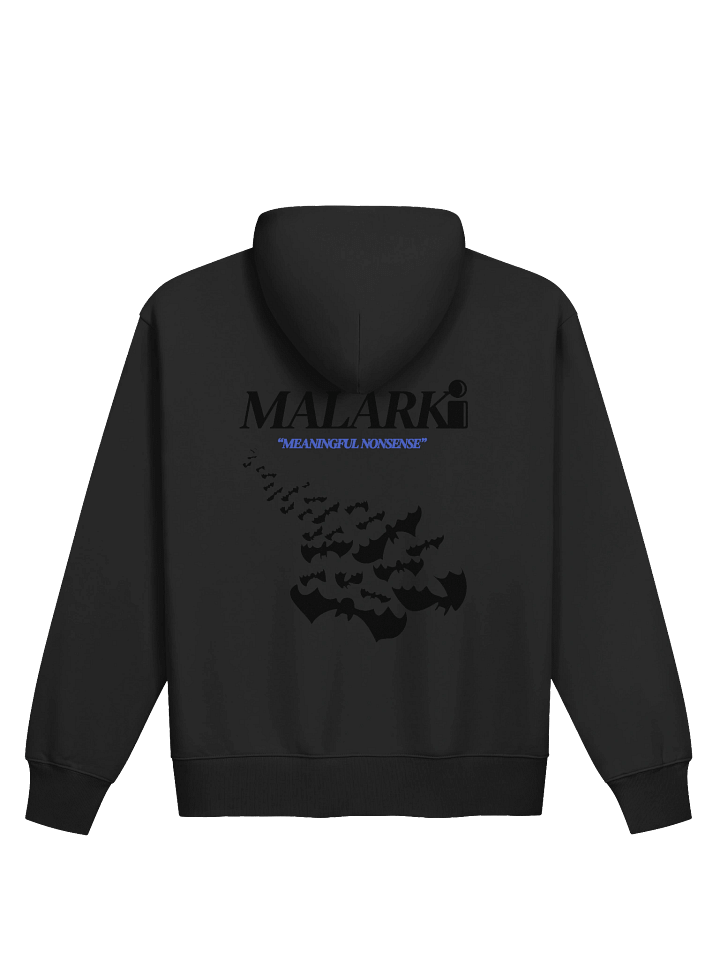 MALARKI BLACK ON BLACK ZIP UP product image (2)