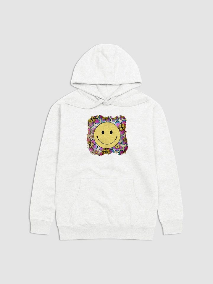 Sun Yellow Smiley Face Hoodie product image (2)