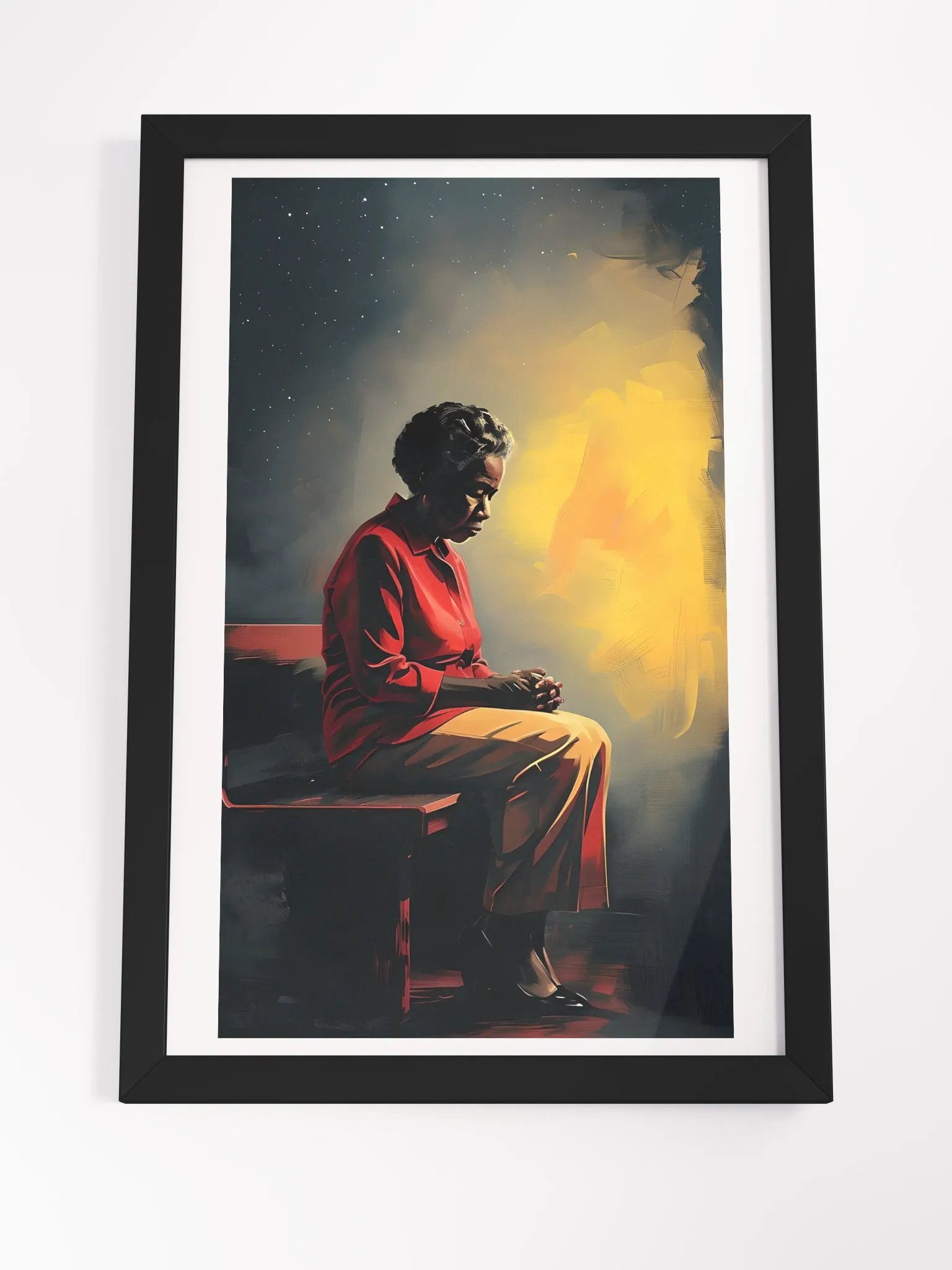 Evening Prayer – Framed Art Print product image (4)