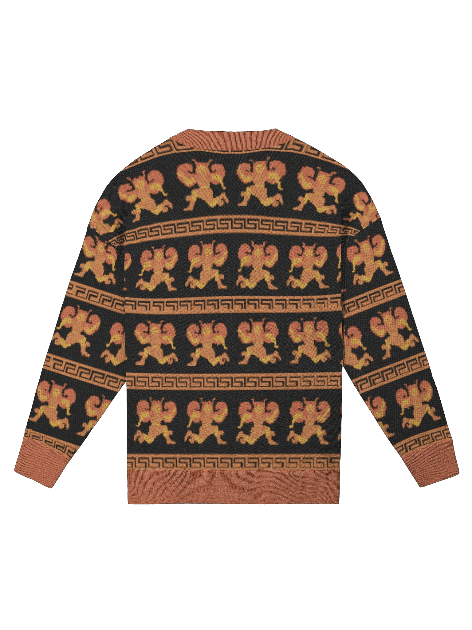 Gorgons traditional Fairisle style - red figure product image (6)