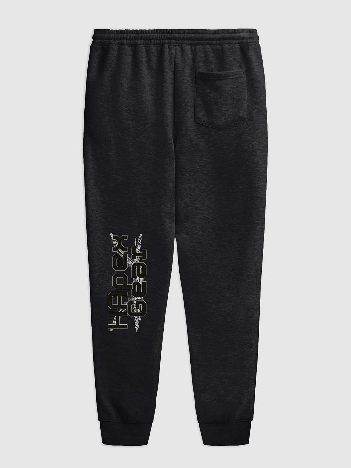 Midweight Fleece Joggers - Black HApex Gear Black Logo product image (2)
