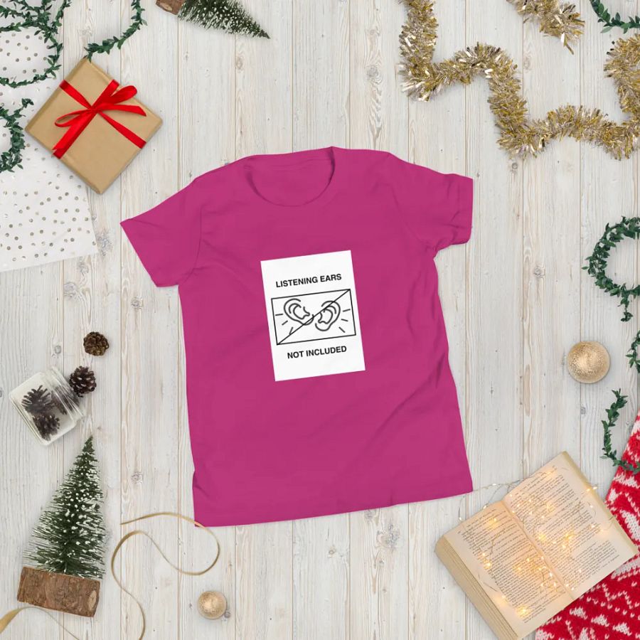 Youth Printed T-Shirt - Listening Ears Not Included product image (80)