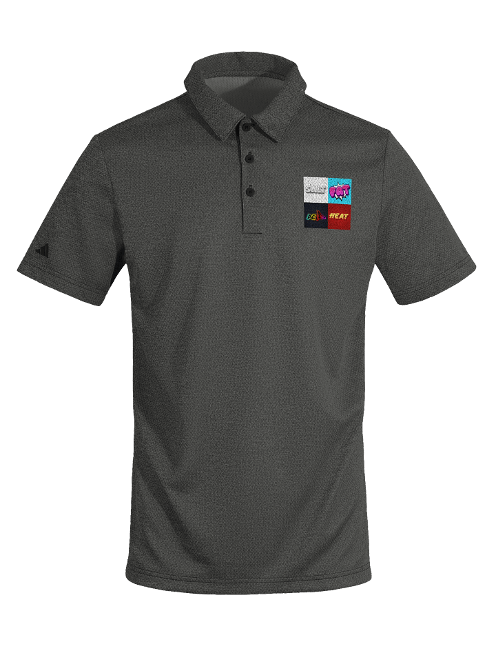 Salt Fat Acid Heat - Adidas Space-Dyed Polo Shirt product image (1)