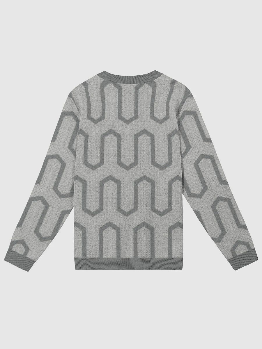 Geometric Mosaic Jacquard Crewneck product image (8)