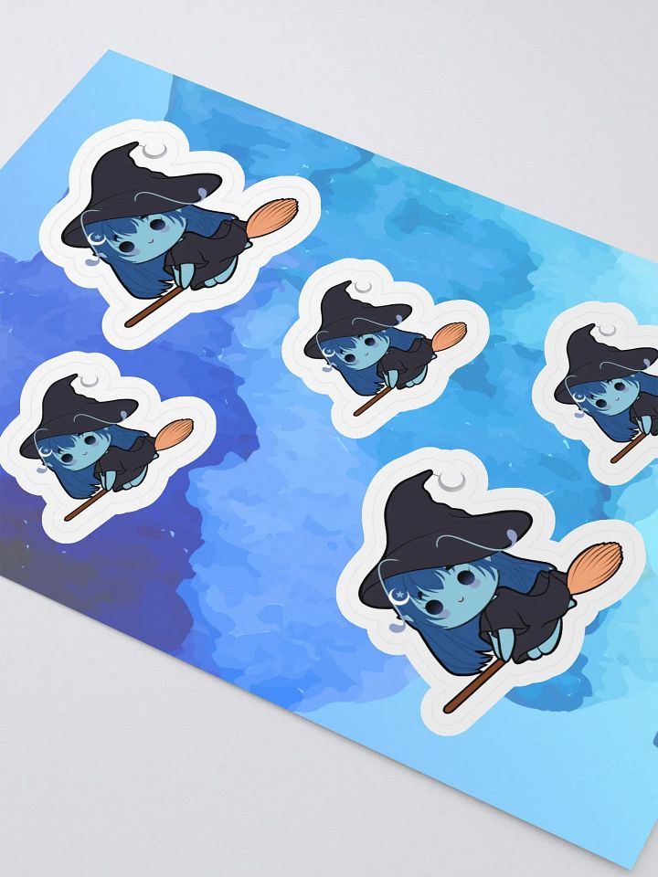 Witch Starry Chibi Sticker Sheet product image (2)