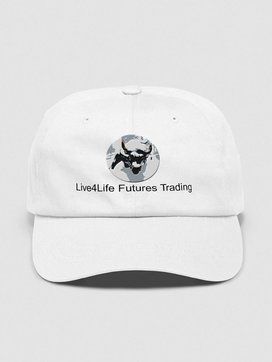 Live4Life Futures Trading White Cap product image (1)