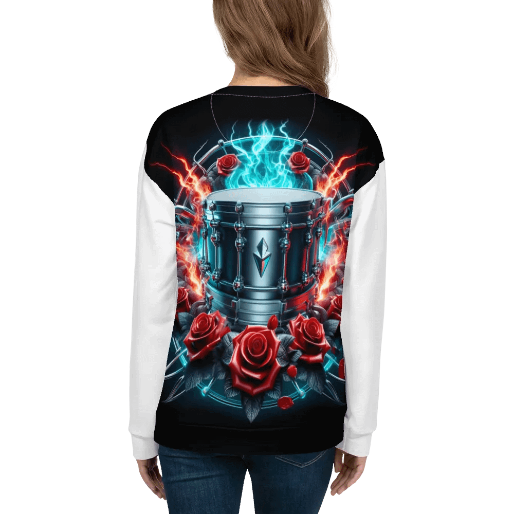 Floral Drumbeat - Unisex Sweatshirt #5 product image (5)