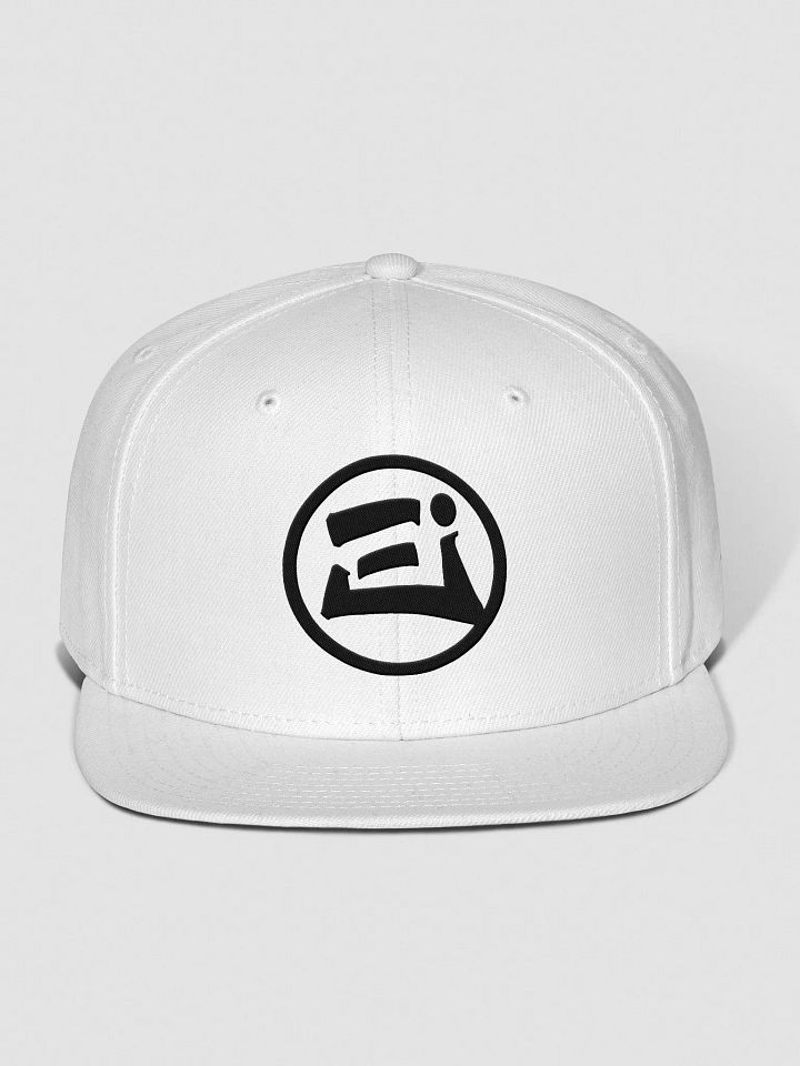 Black (Classic) EJI Icon Wool Blend Snapback Cap product image (1)