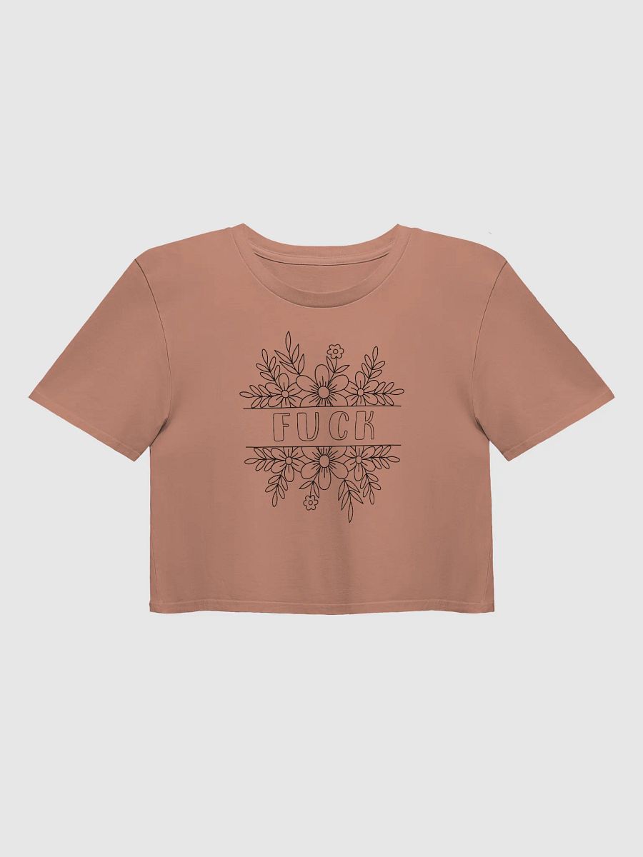 Floral Fuck Crop Top product image (1)