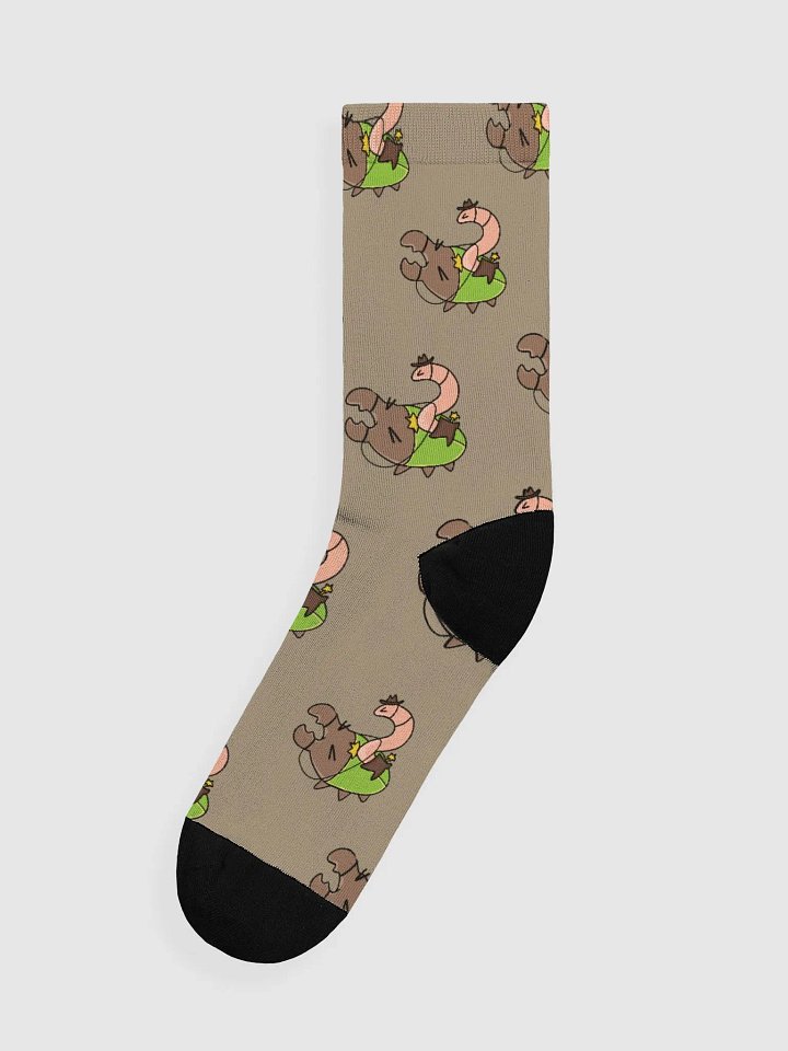 cowboy worm bug socks product image (1)