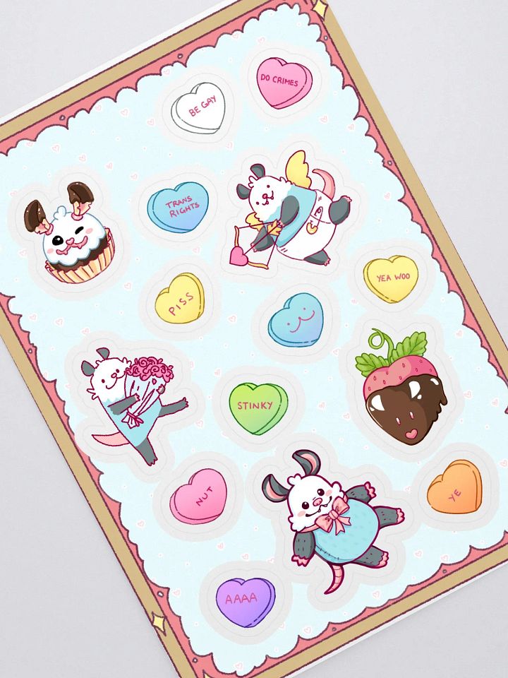 Valentine's Day Sticker Sheet product image (1)