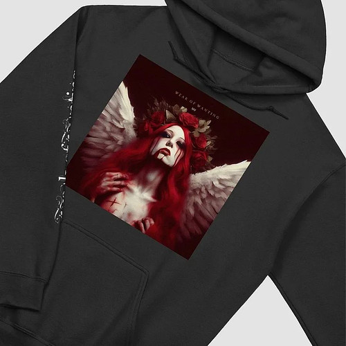 Have you seen our brand new 'Chaotic Angel' hoodie? Can be bought with the image on the front or back but i love this one 😊🙏
...