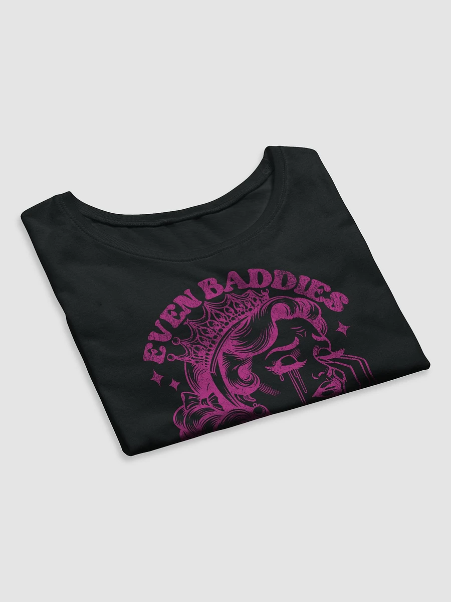 Even Baddies Get Saddies Crop Tee product image (14)