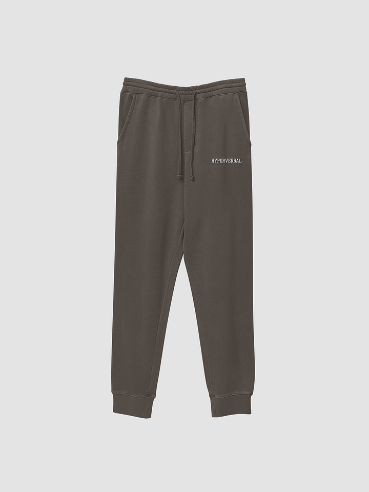 HYPERVERBAL pigment dyed sweatpants product image (2)