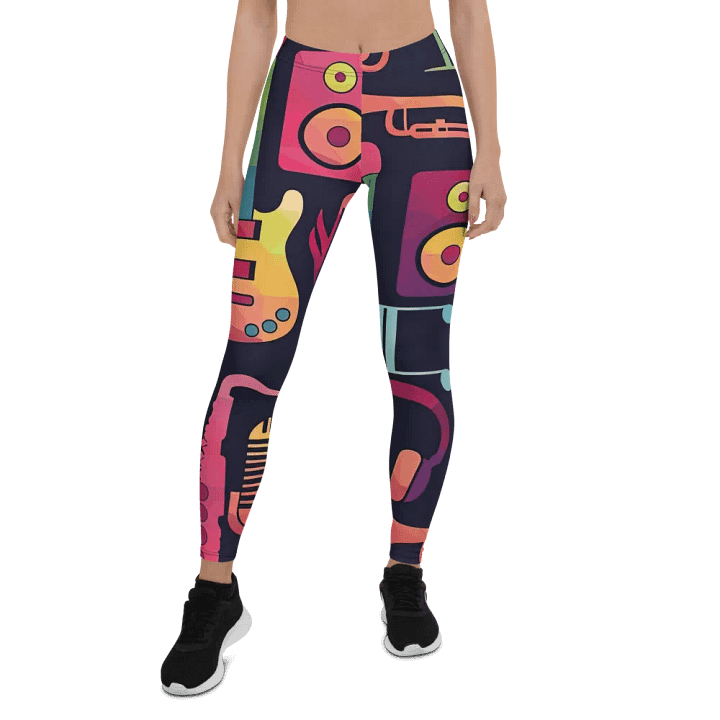 Musical Melody All-Over Leggings product image (1)