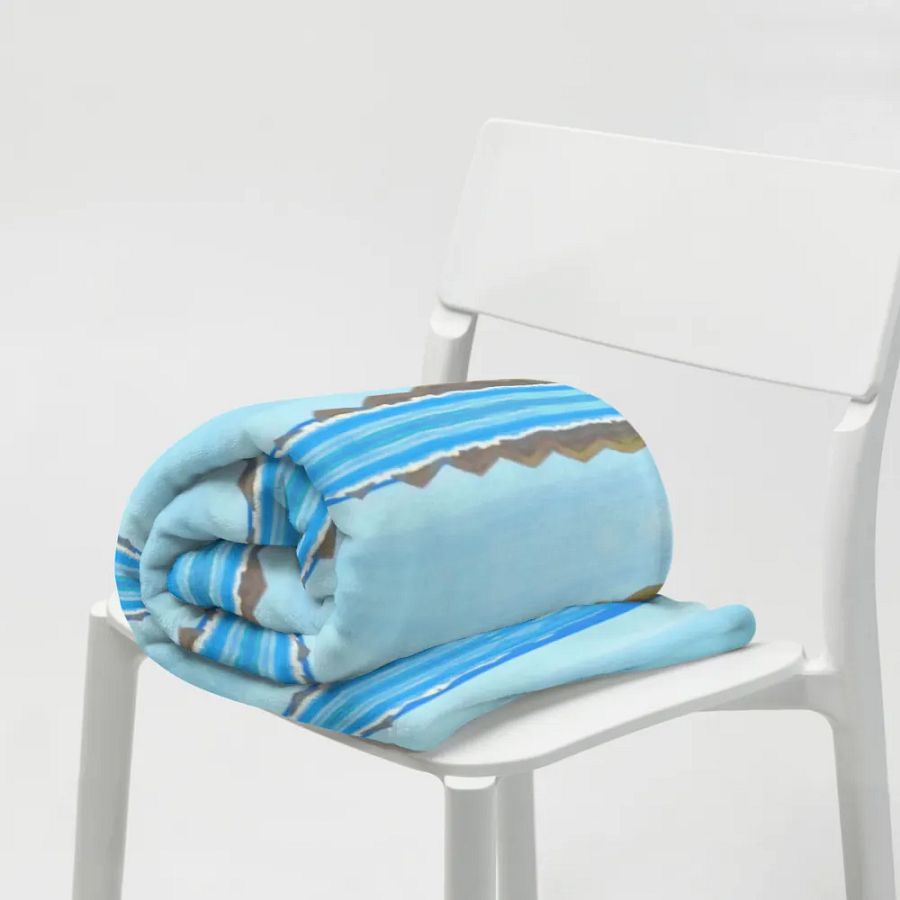 Serene Skyline Throw Blanket product image (7)