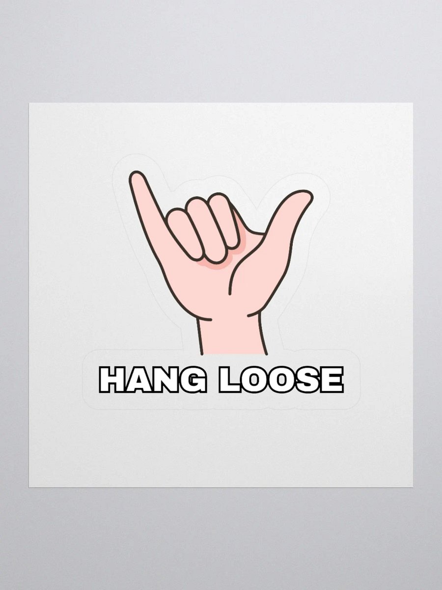Hang Loose Sticker product image (1)