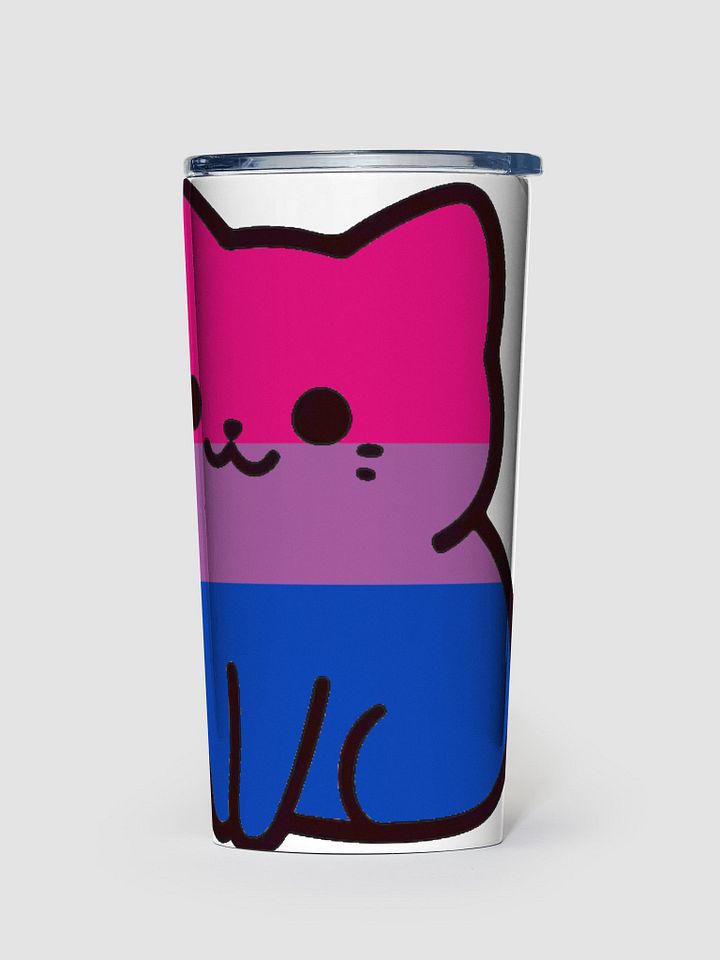 Bisexual Pride Kitty Tumbler Cup product image (1)