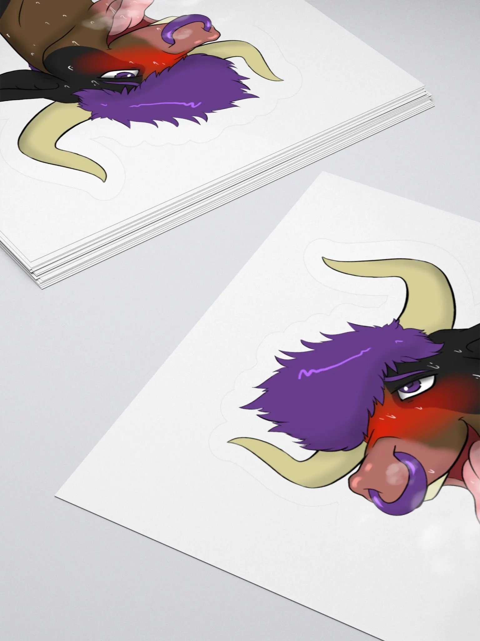 Yuuma Gasm Emote Sticker product image (4)