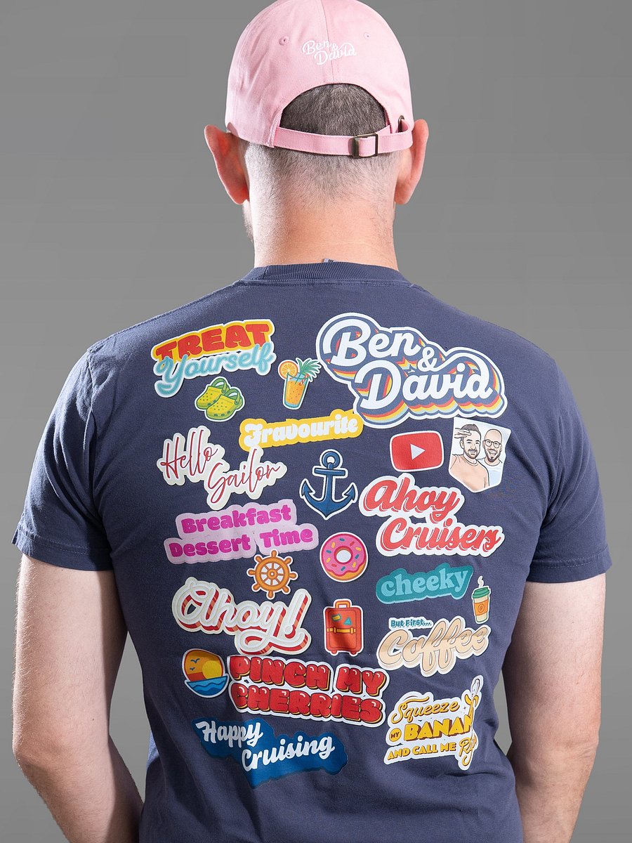 Men's Cruise With Ben & David Fun Sayings T-Shirt product image (3)