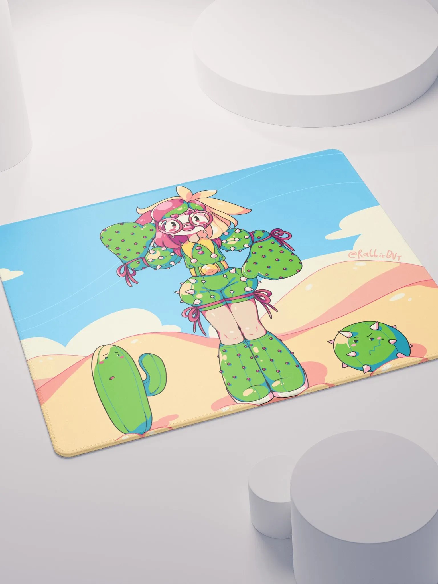 Cactus Time Mousepad product image (4)