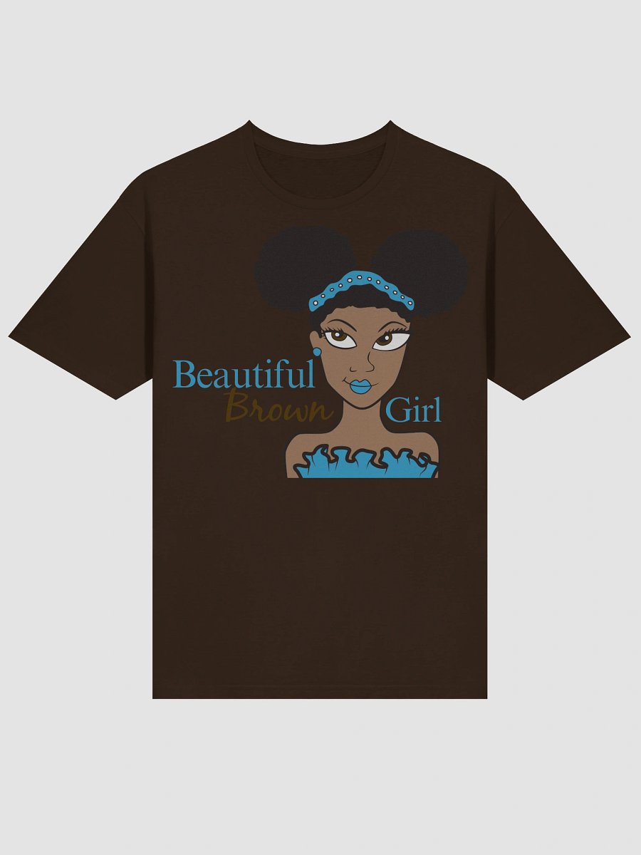 Beautiful Brown Girl Cocoa Women's Tee product image (5)