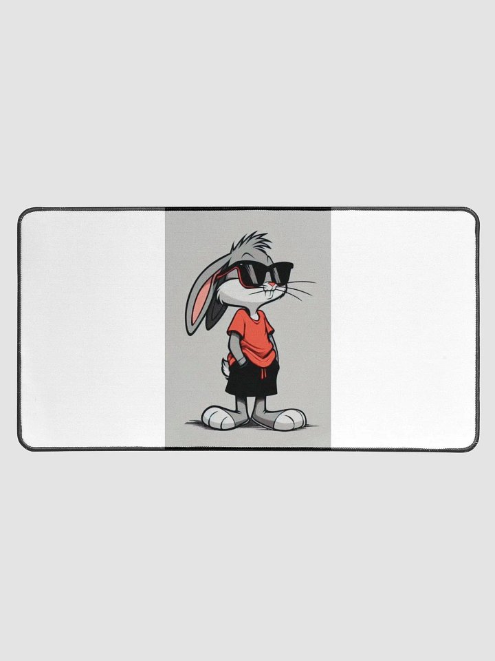 Cool Rabbit Desk Mat product image (1)