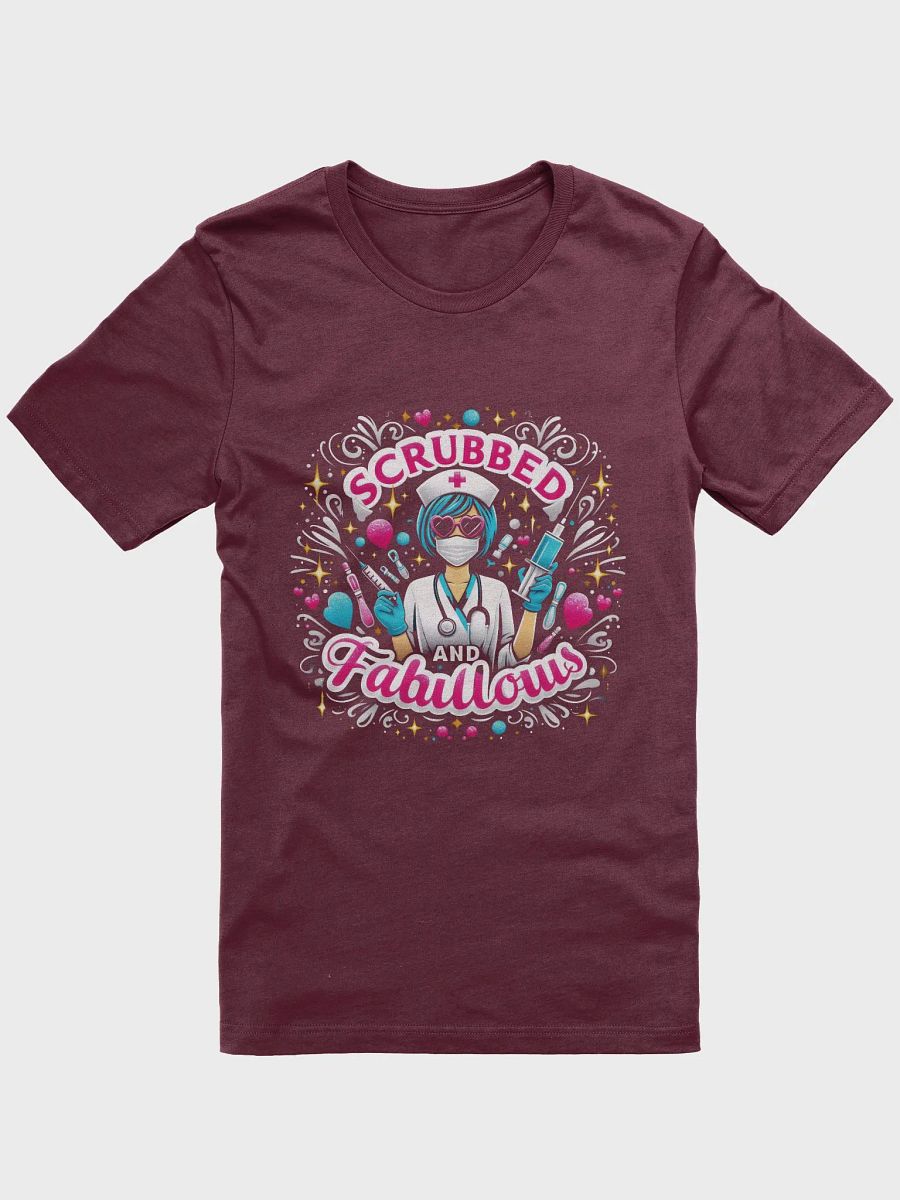 Fabulous Nurse Blue Hair T-Shirt product image (5)