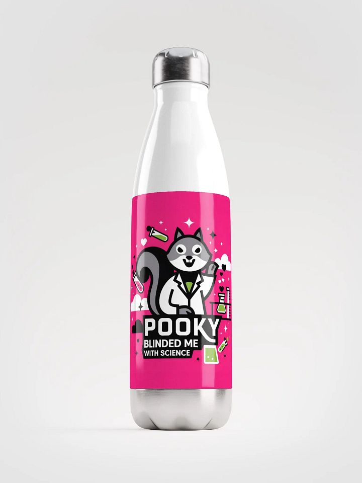 Pooky's Science Stainless Steel Water Bottle product image (1)