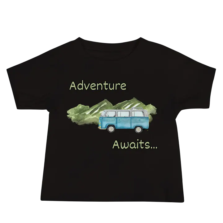 Adventure Awaits Camper Baby T-Shirt product image (1)