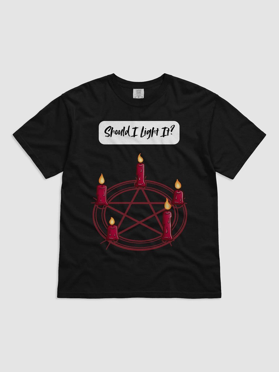 Should I Light It? Ghost Summoning Circle T-Shirt product image (1)