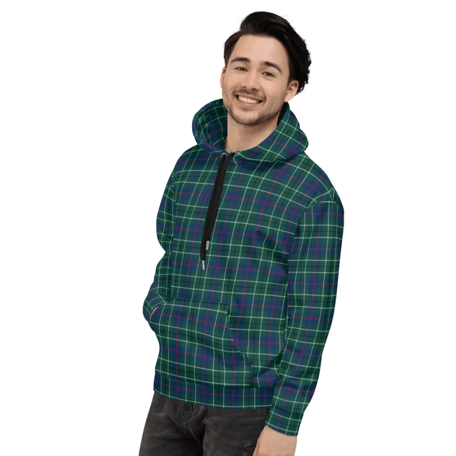 Duncan Clan Tartan Hoodie product image (4)