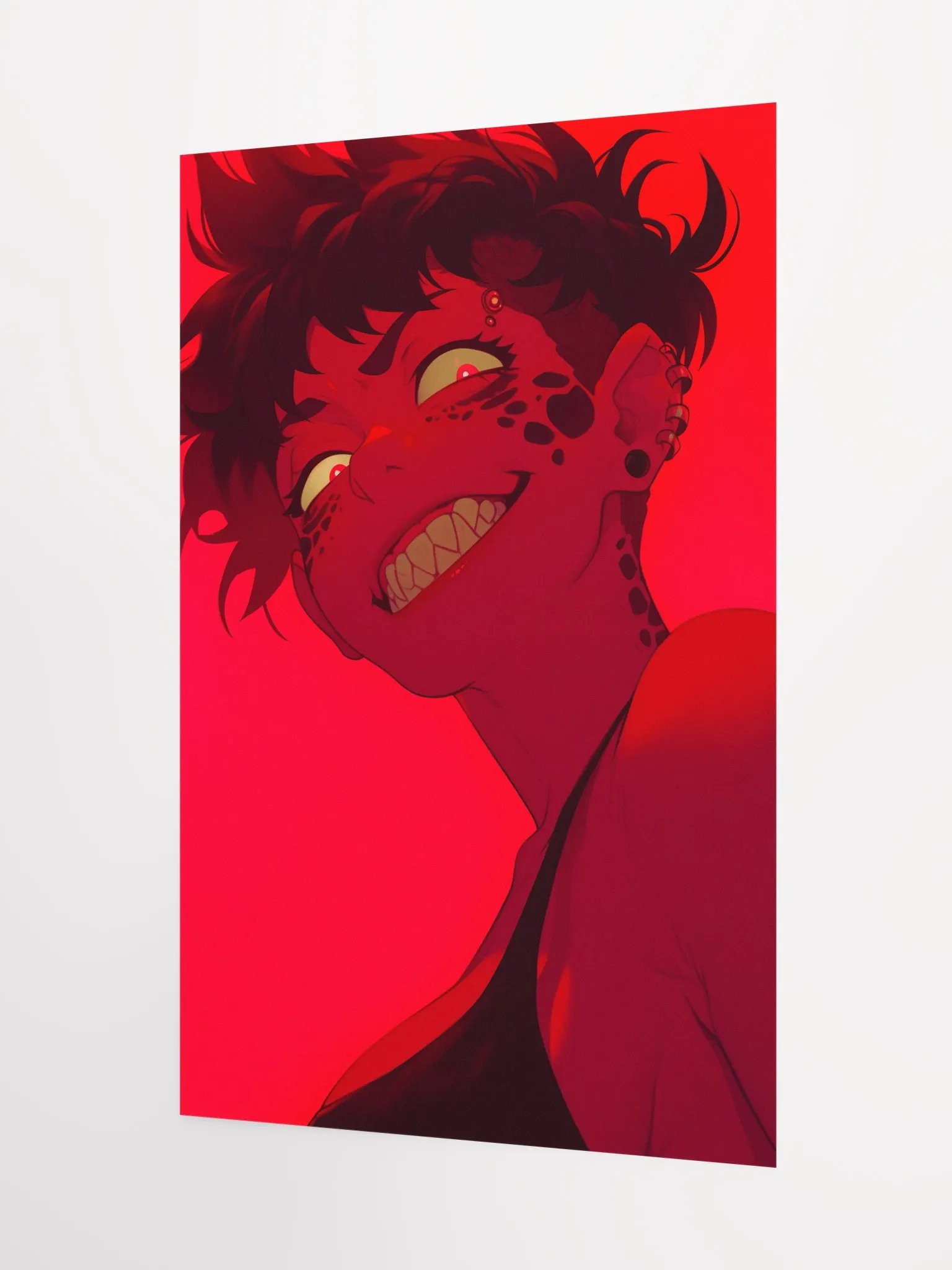 Grinning Mischief Matte Poster product image (5)
