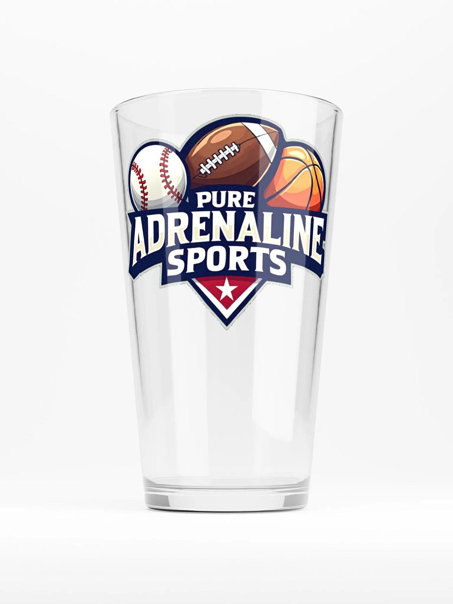 Pure Adrenaline Sports Pint Glass product image (1)