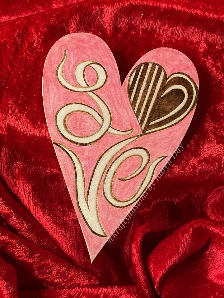 Love Heart Magnet product image (1)