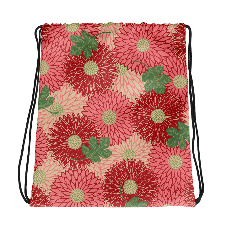 Blooming. Drawstring Backpack product image (1)