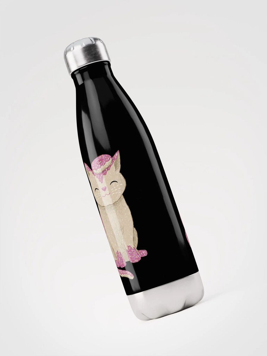 Lottie's Doughnut Cat Stainless Steel Water Bottle product image (4)