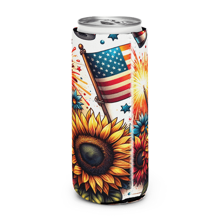 Patriotic Party Coozie Can Cooler product image (11)