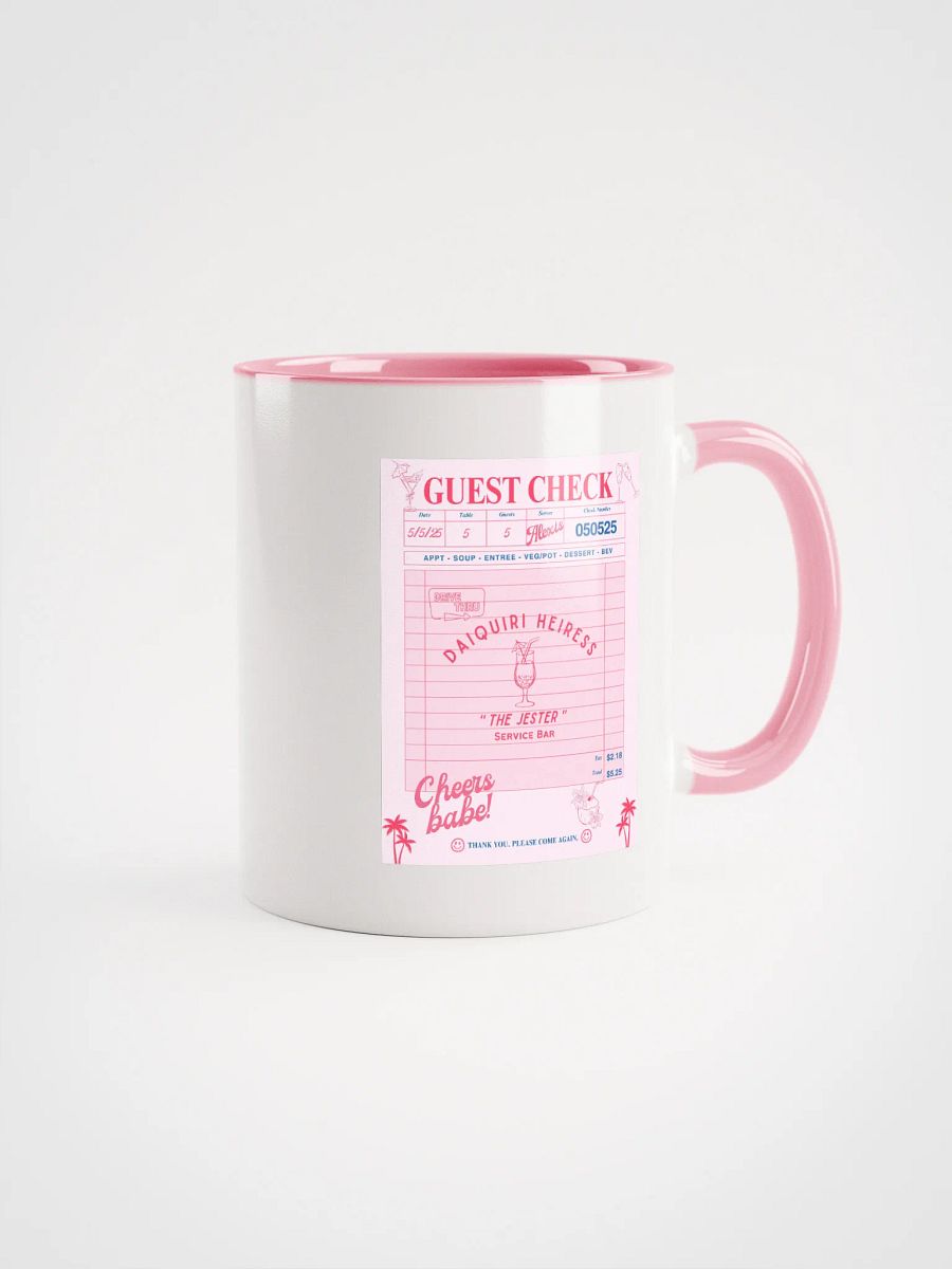 CHECK PLEASE! DAIQUIRI MUG product image (1)