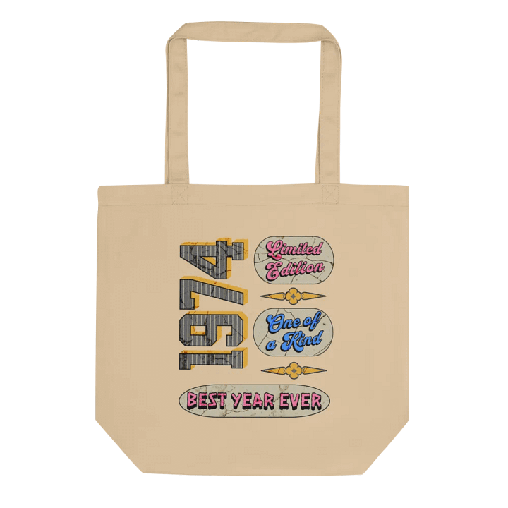 Limited Edition 1974 Eco-Friendly Tote Bag product image (1)