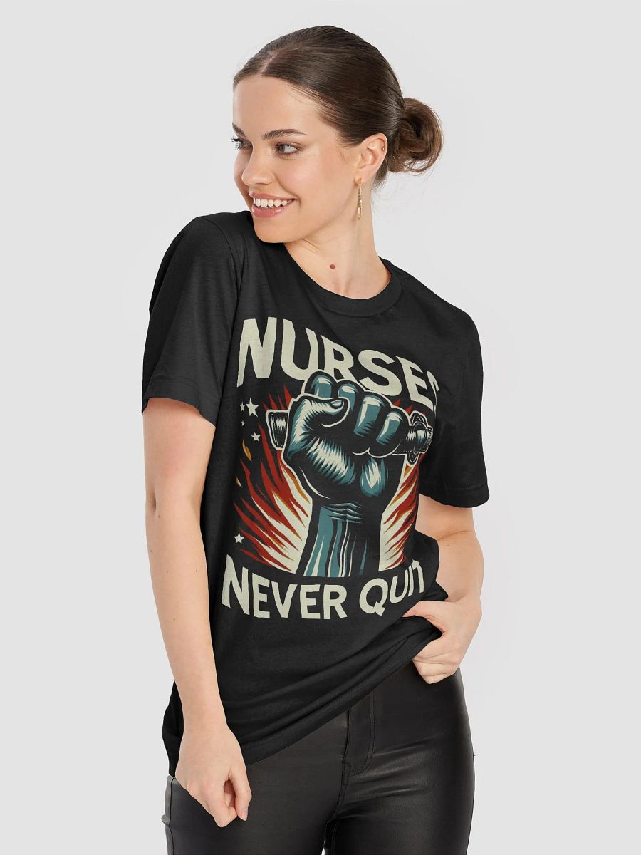 Flaming Resilience Nurse T-Shirt product image (82)