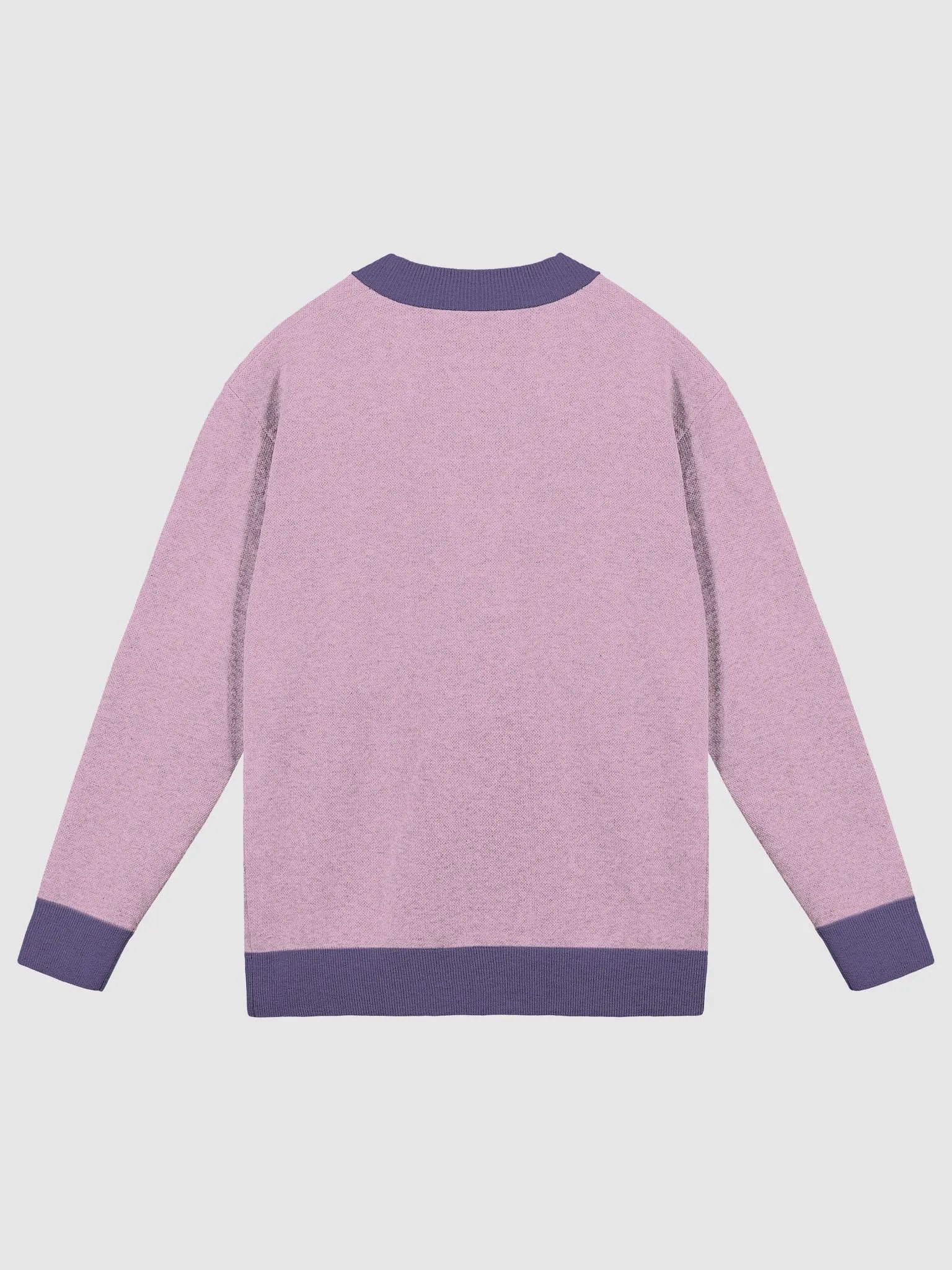 Bubbly and a B*tch (lilac and violet sm. design) knitwear cardigan product image (7)