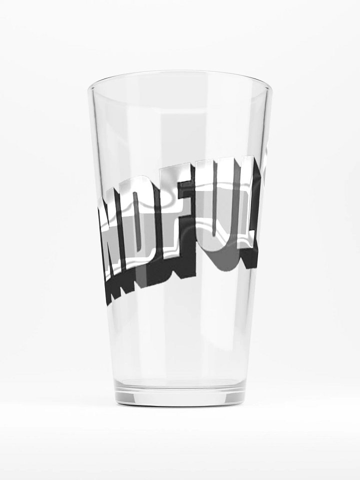 MNDFL Exclamation Pint Glass product image (1)