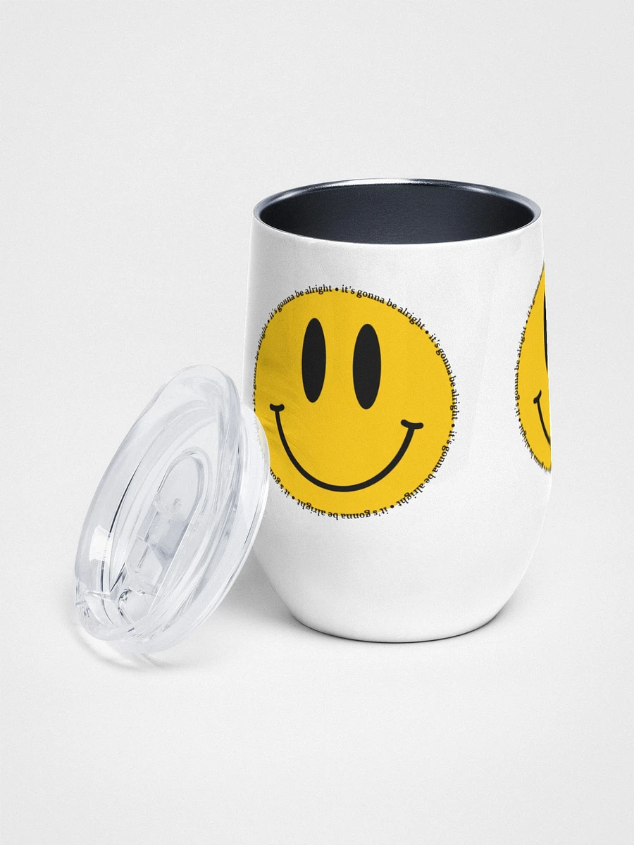 It's Gonna Be Alright Wine Tumbler product image (2)