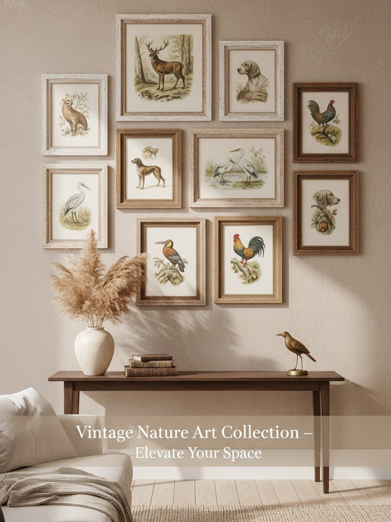 Vintage Animals Art Collection product image (6)
