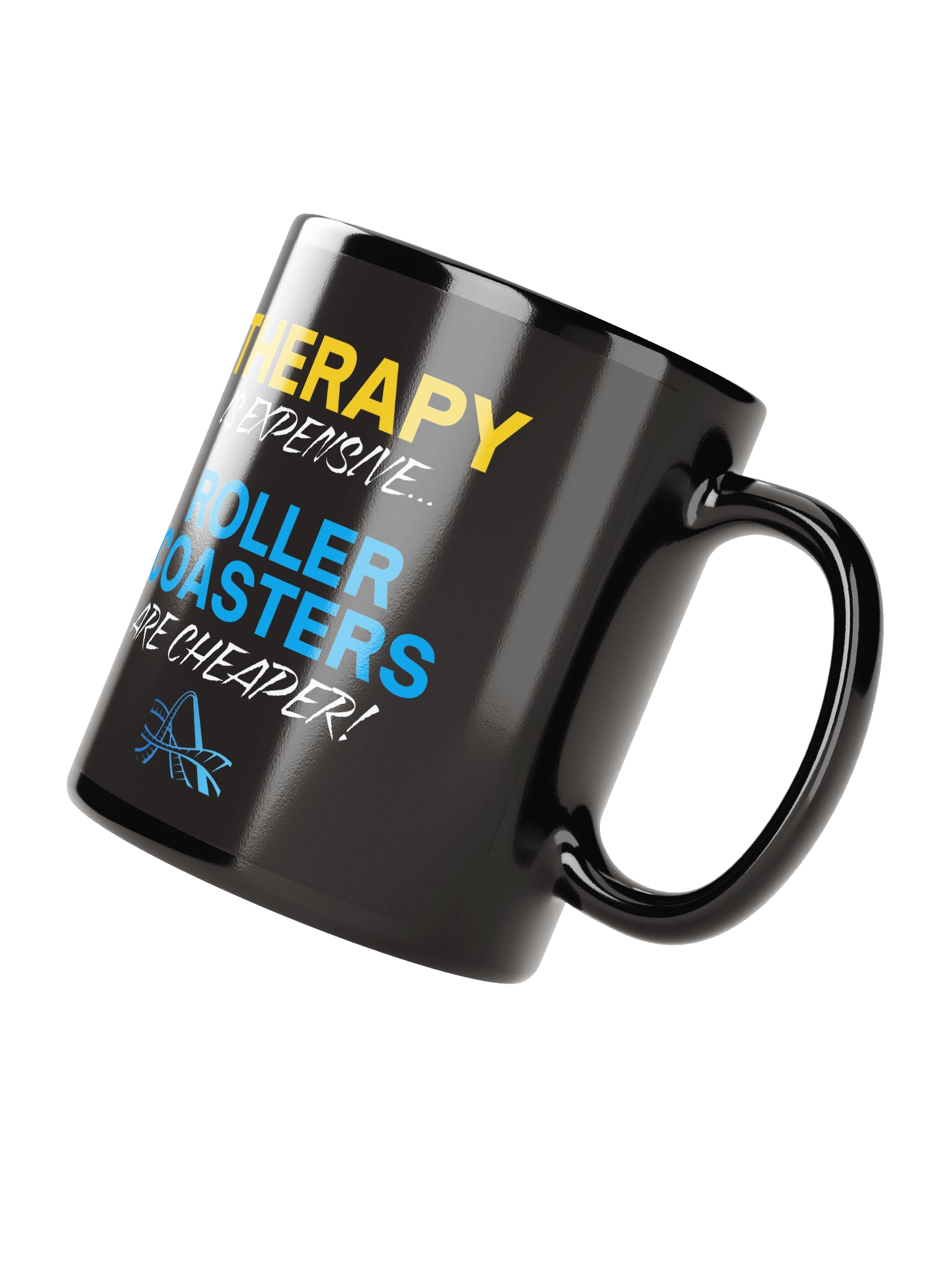 Roller Coaster Therapy Mug product image (2)