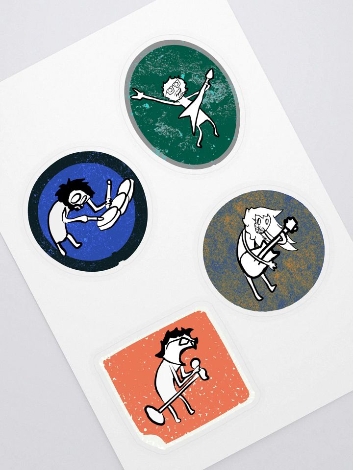 Lore Hero Tours the World sticker sheet product image (1)