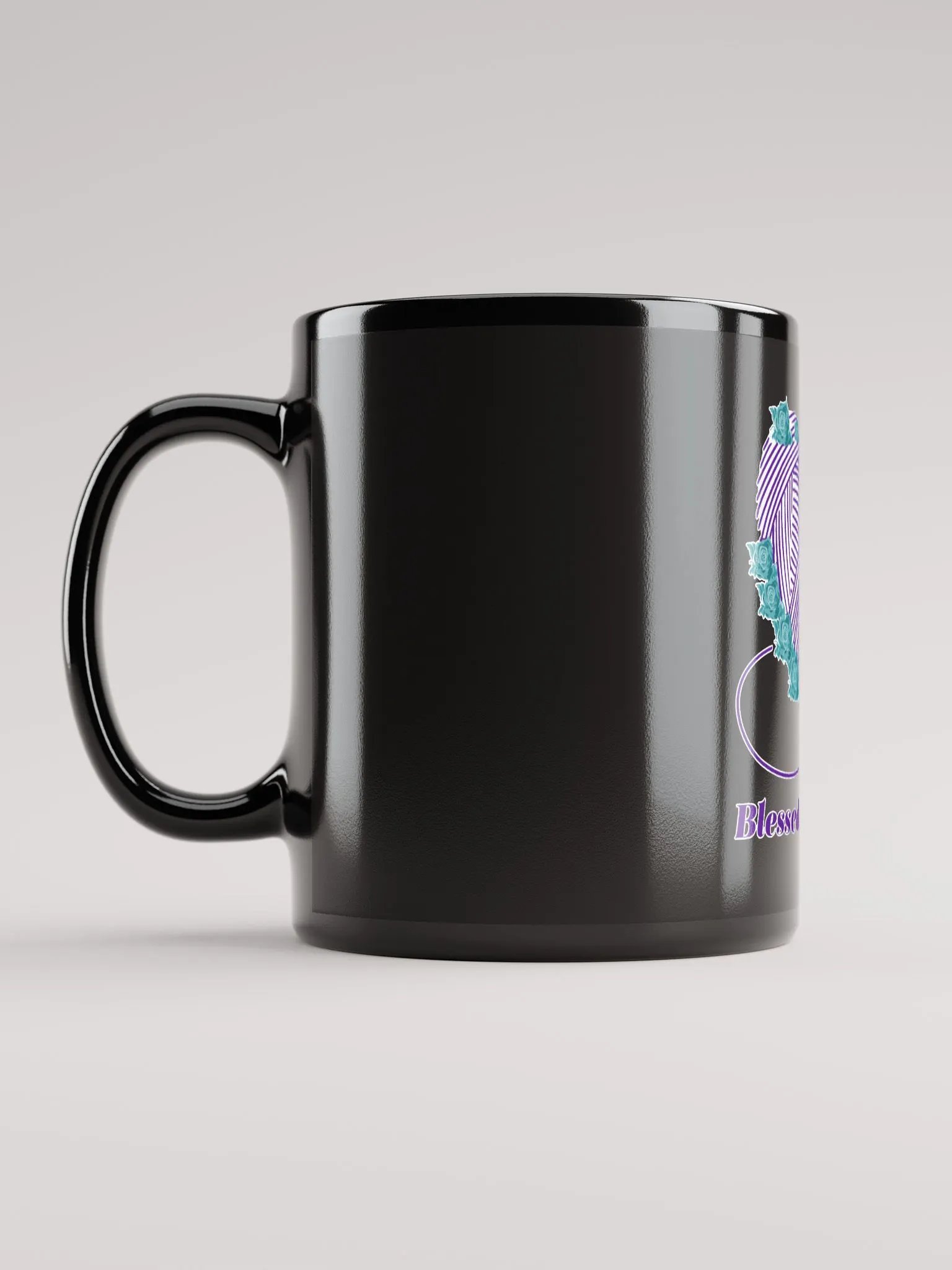 Blessed2Crochet Logo Black Mug product image (12)