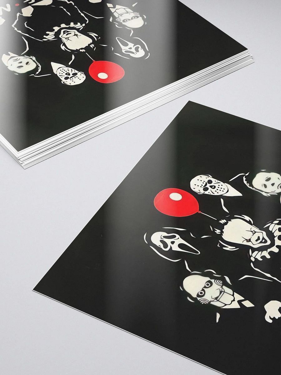 Horror Friends Sticker By The Darkknight/ Different Sizes product image (5)